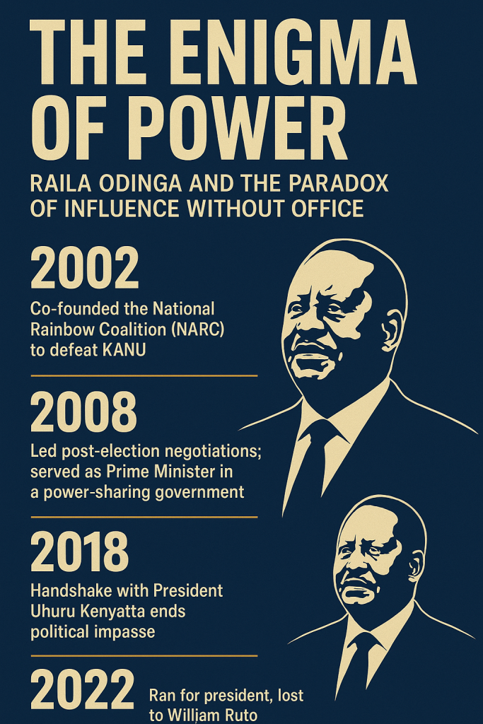 Raila's political influence over time